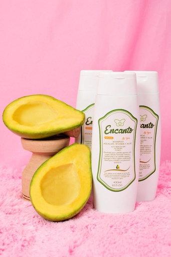 Shampoo Aguacate, Té Verde y Aloe